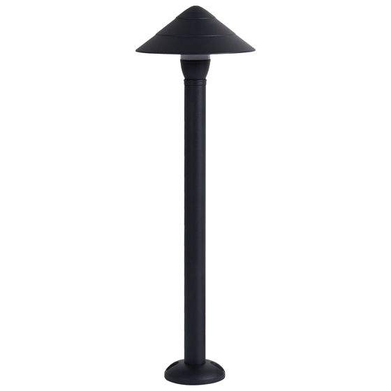 Udendørs LED-bedlampe GAIA Sort
