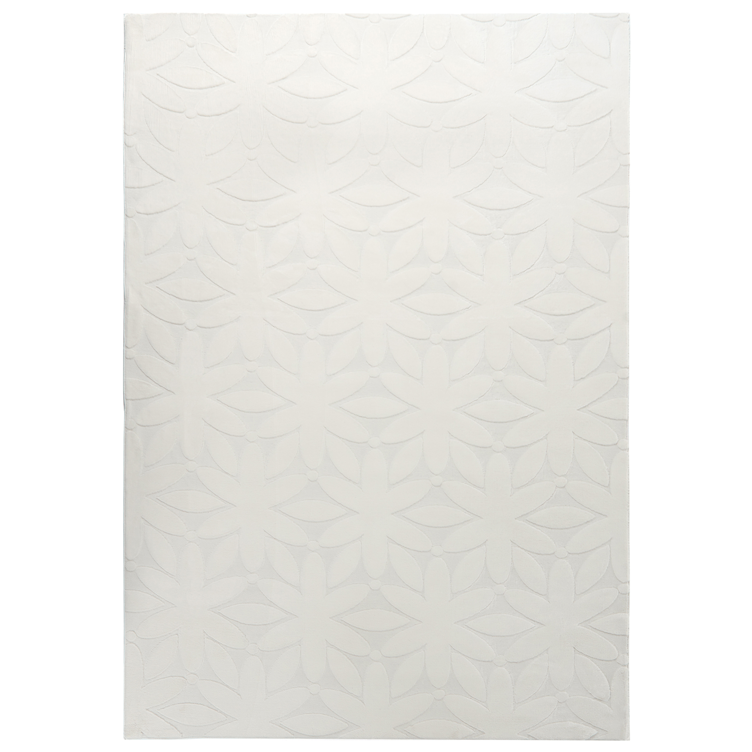 Gulvtæppe HOOD Cremehvid 160 x 230 cm
