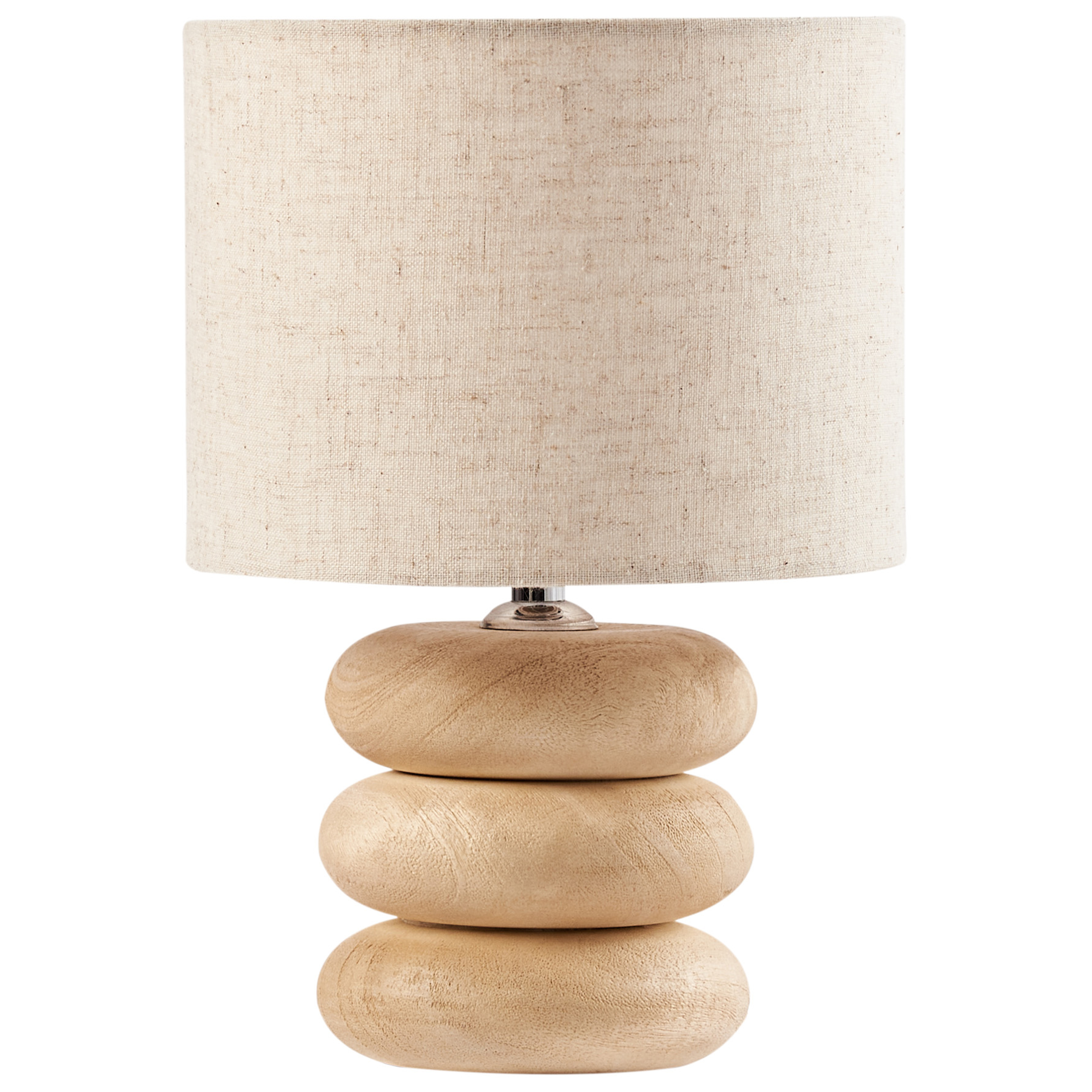 Bordlampe BETWA Mangotræ Lysebrun