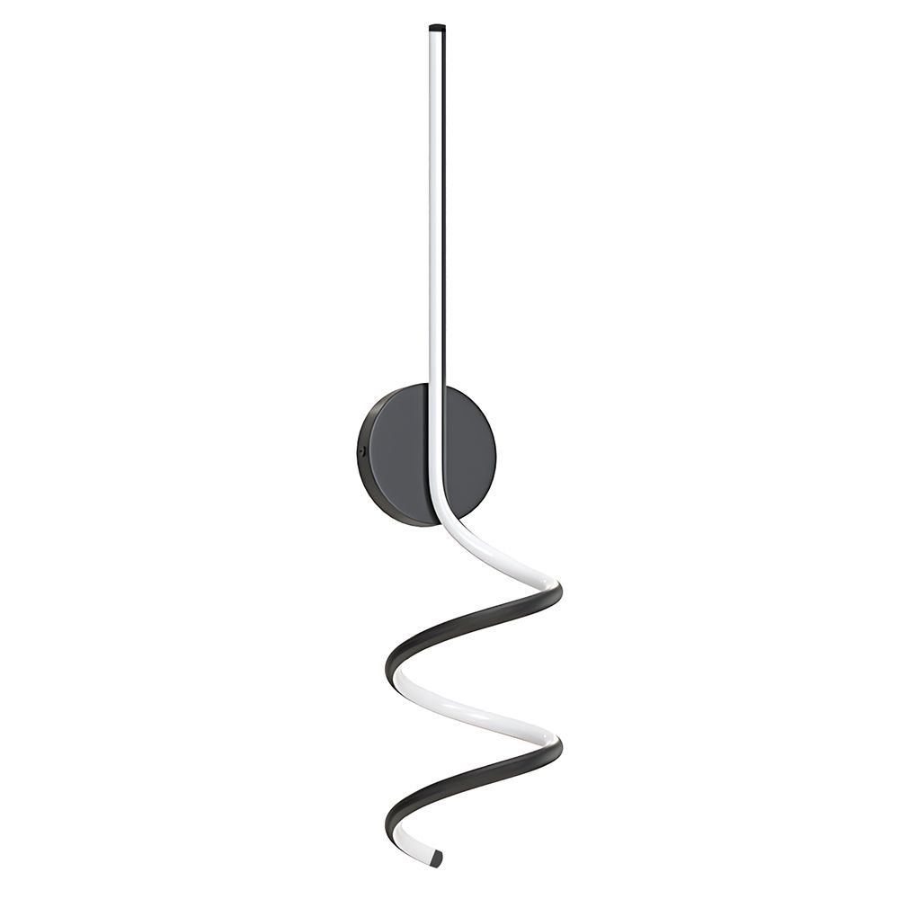 TOOLIGHT væglampe LHJ061-W LED Sort 18x18x70cm