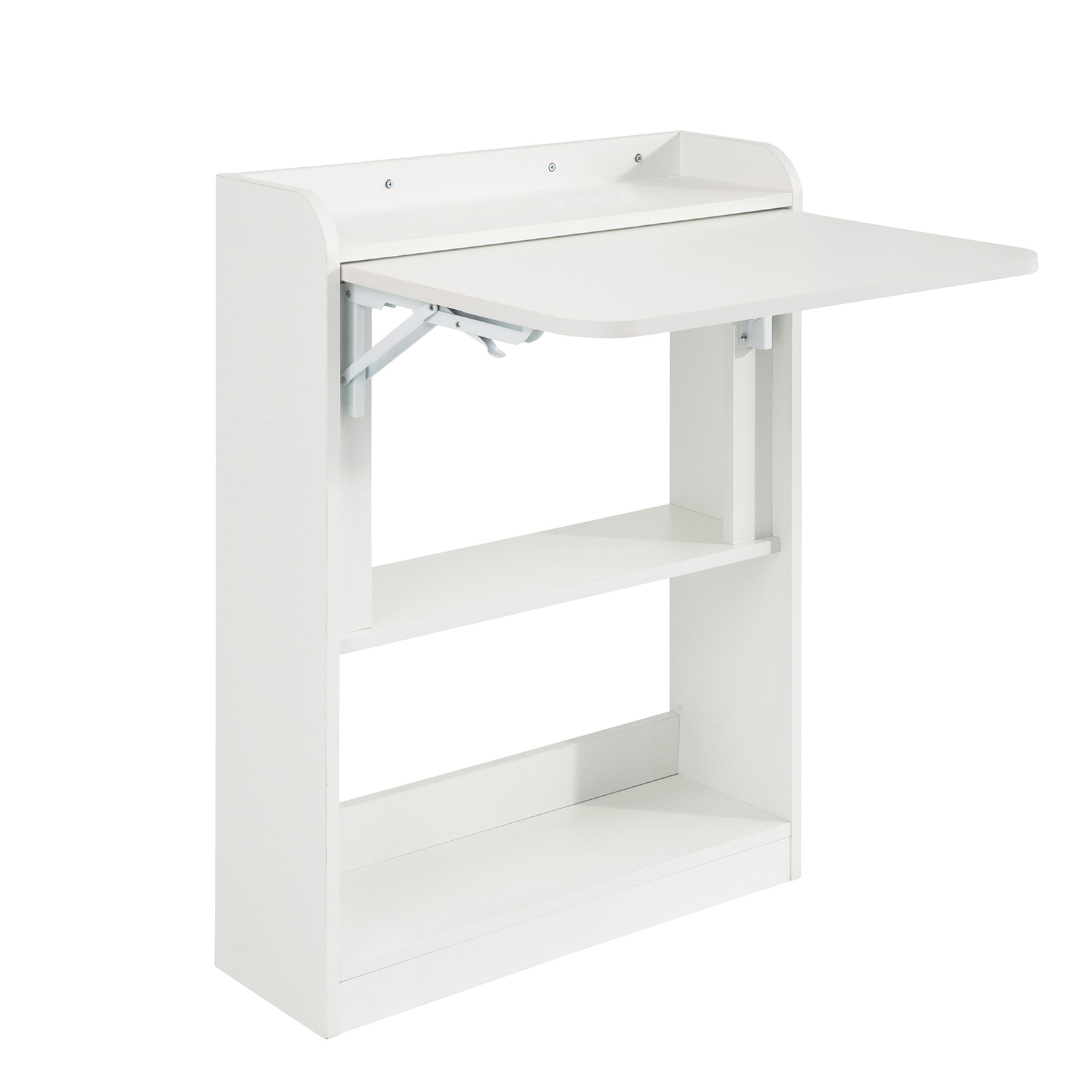 SoBuy Klapbord, kontor, Skrivebord FWT92-W