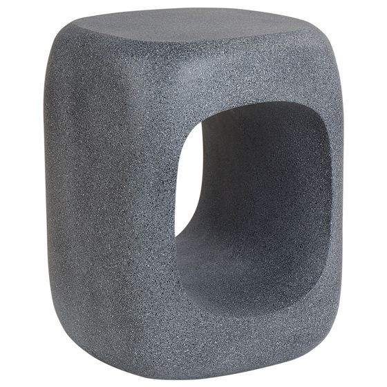Bord PELMO 33 cm 33 cm Marmor effekt Grå