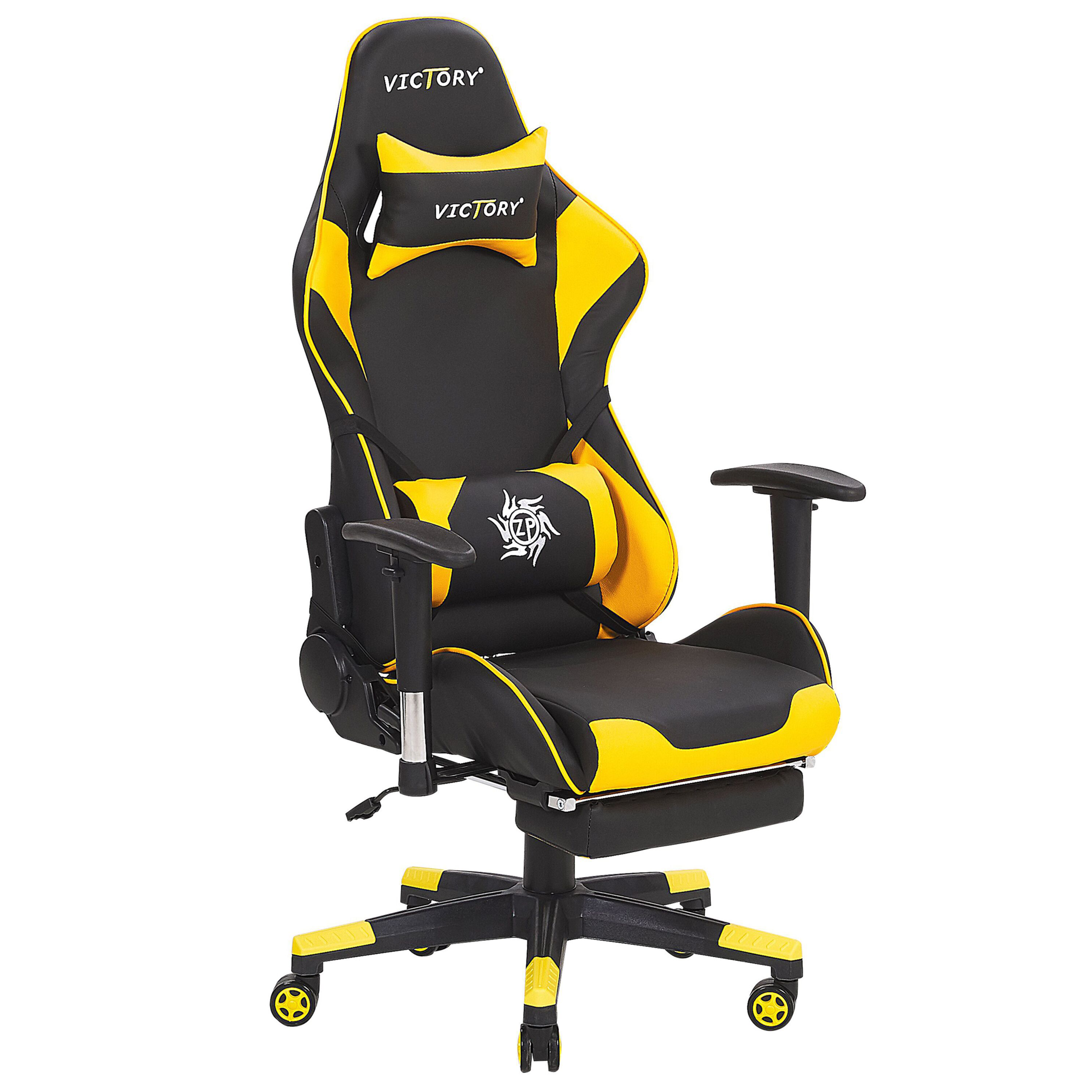 Gamingstol VICTORY Kunstlæder Gul