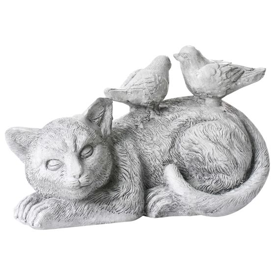 Havestatue KALELA Kat Grå