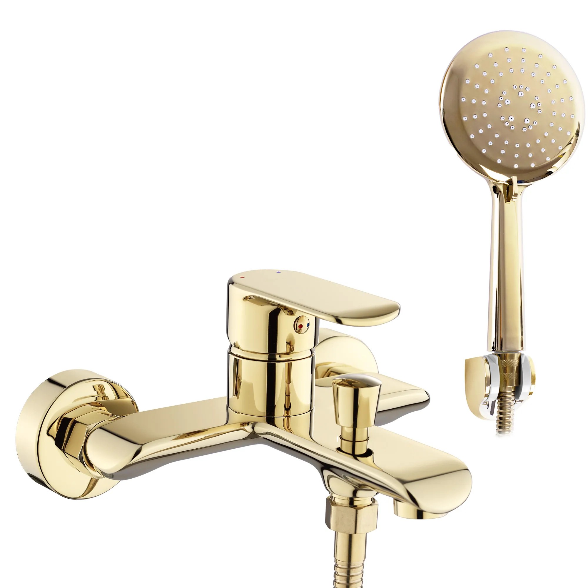 REA badekarsarmatur MY1805-3G BLOOM Guld, 18,5x18,5x10,5cm