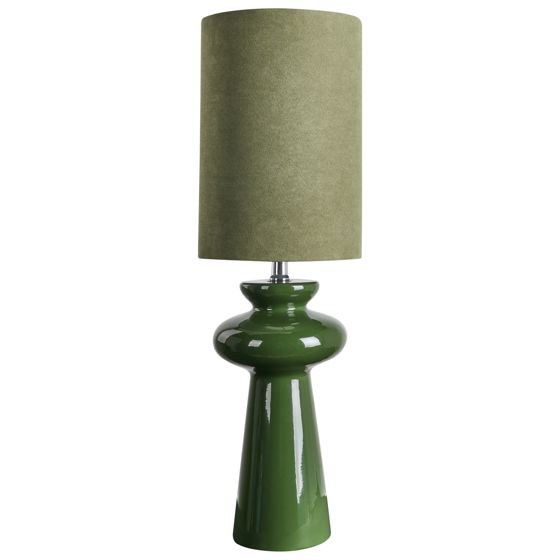 Bordlampe OTEROS Olivengrøn