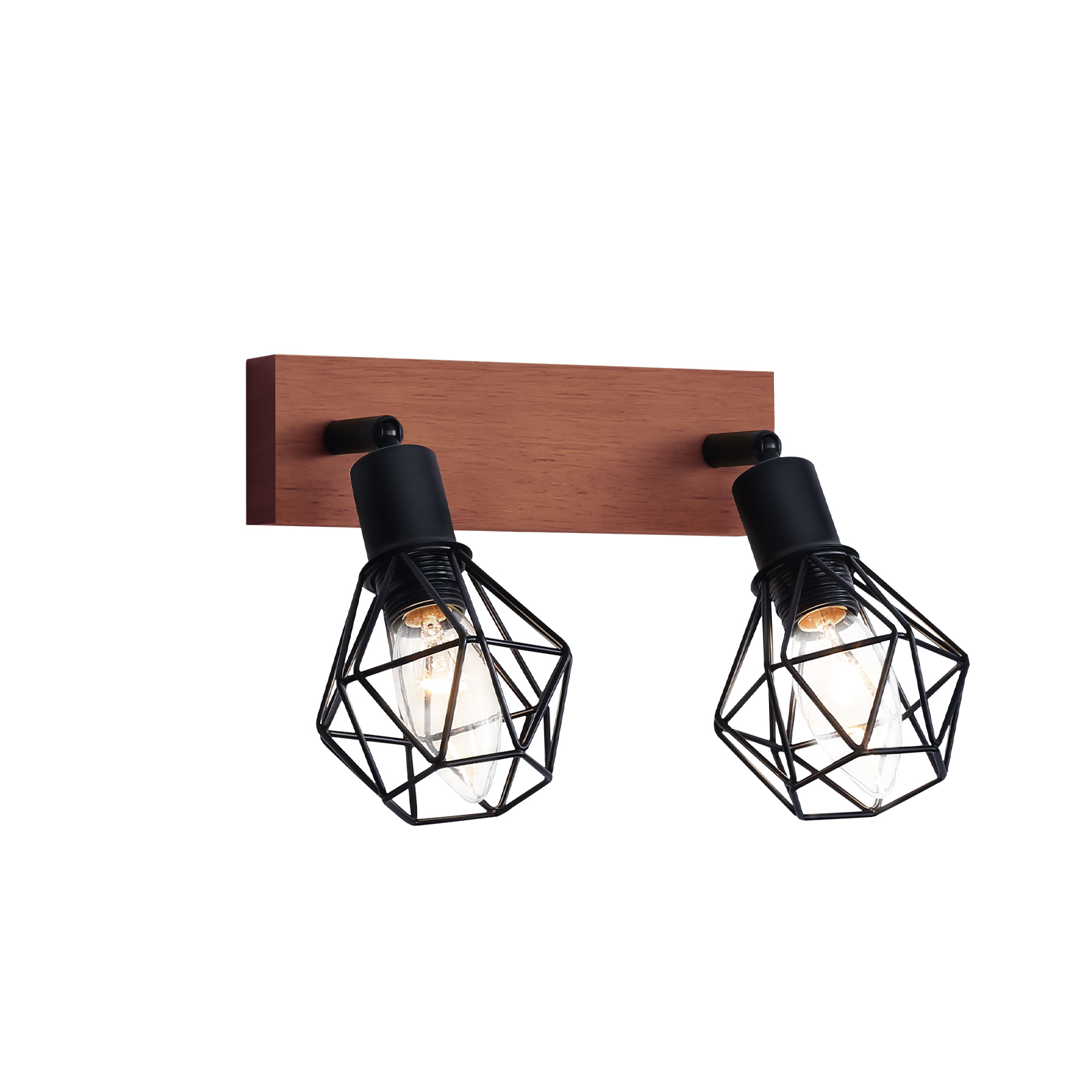 NETTLIFE - loftspotlight af sort metal