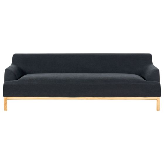 Sofa 3 personers SOSJO Sort