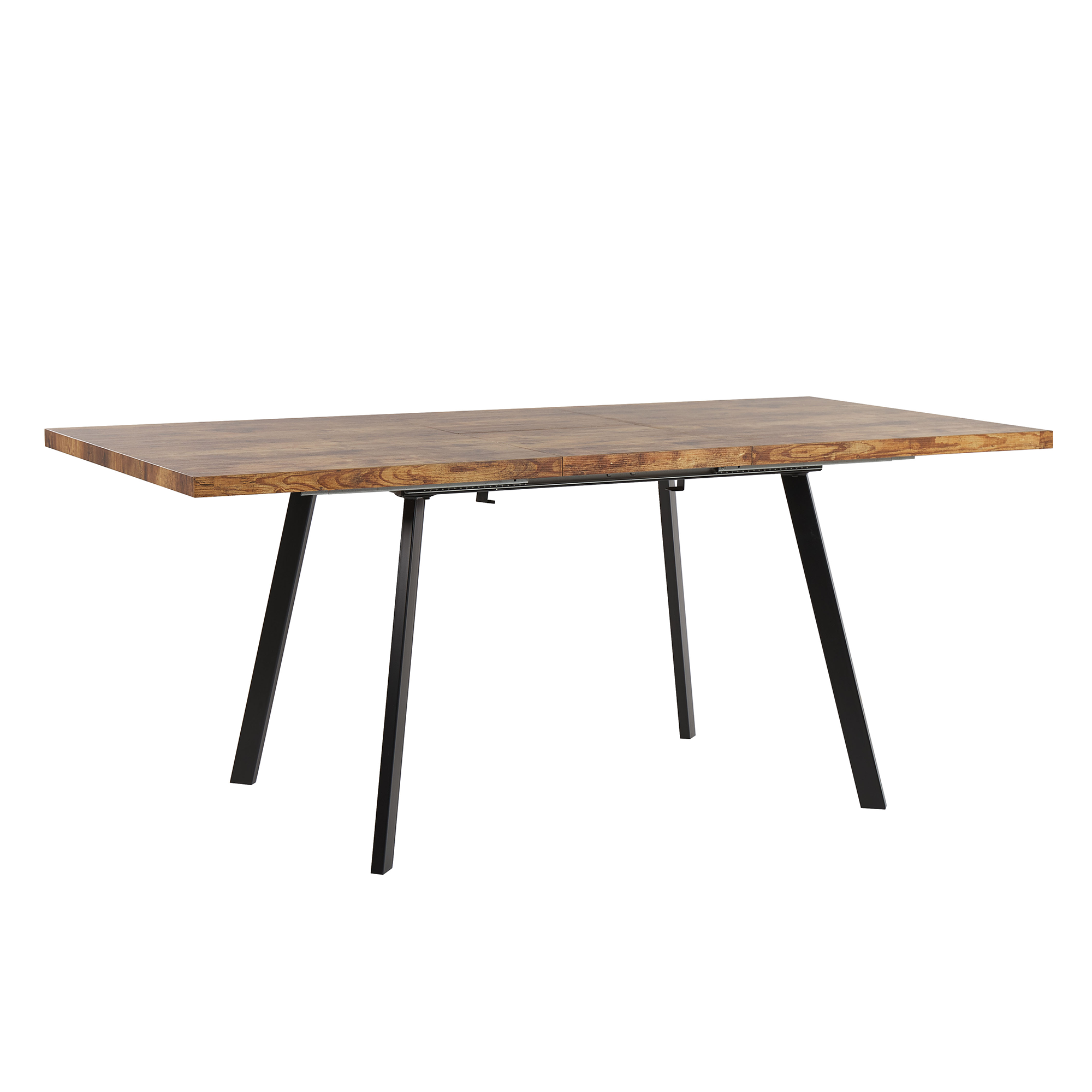 Spisebord med udtræk HARLOW Mørkebrun 140/180 cm 90 cm