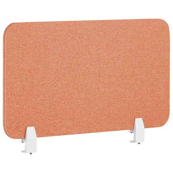 Skrivebordsdeler WALLY 72 x 40 cm Murstensrød