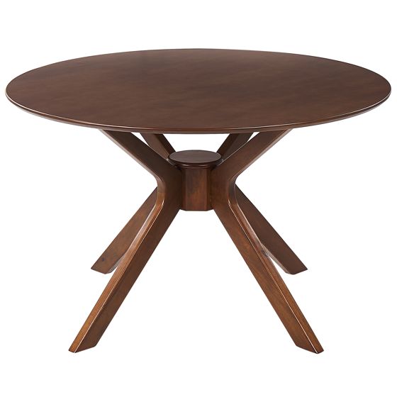 Spisebord TYMIS Mørk mahogni 120 cm 120 cm