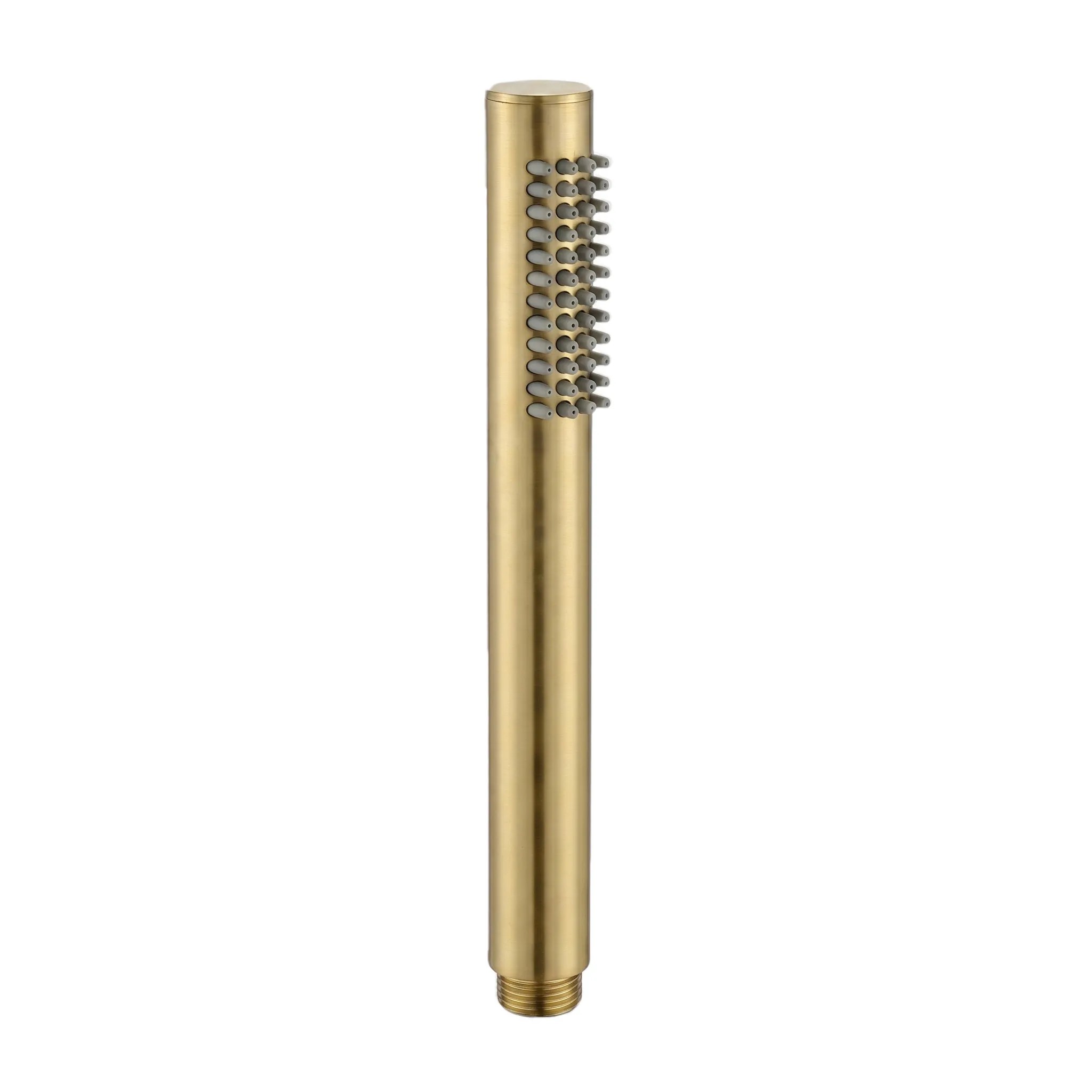 REA brusehoved JS-018BG Børstet guld, 2,3x2,3x21,2cm