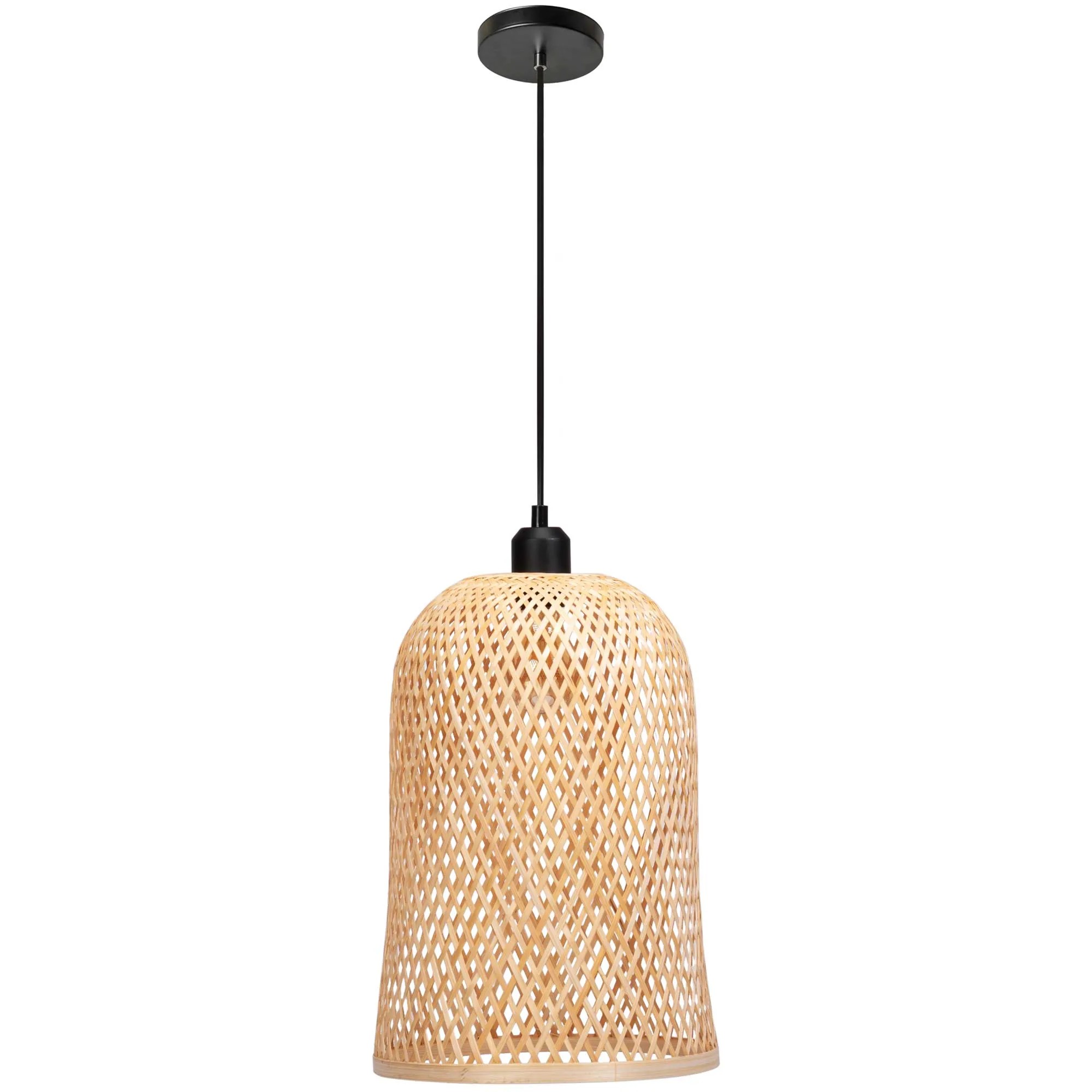 TOOLIGHT hængelampe APP1335-1CP BOHO beige, 35x25x35cm