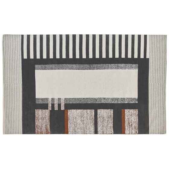 Gulvtæppe KAKINADA Multifarvet 160 x 230 cm Bomuld