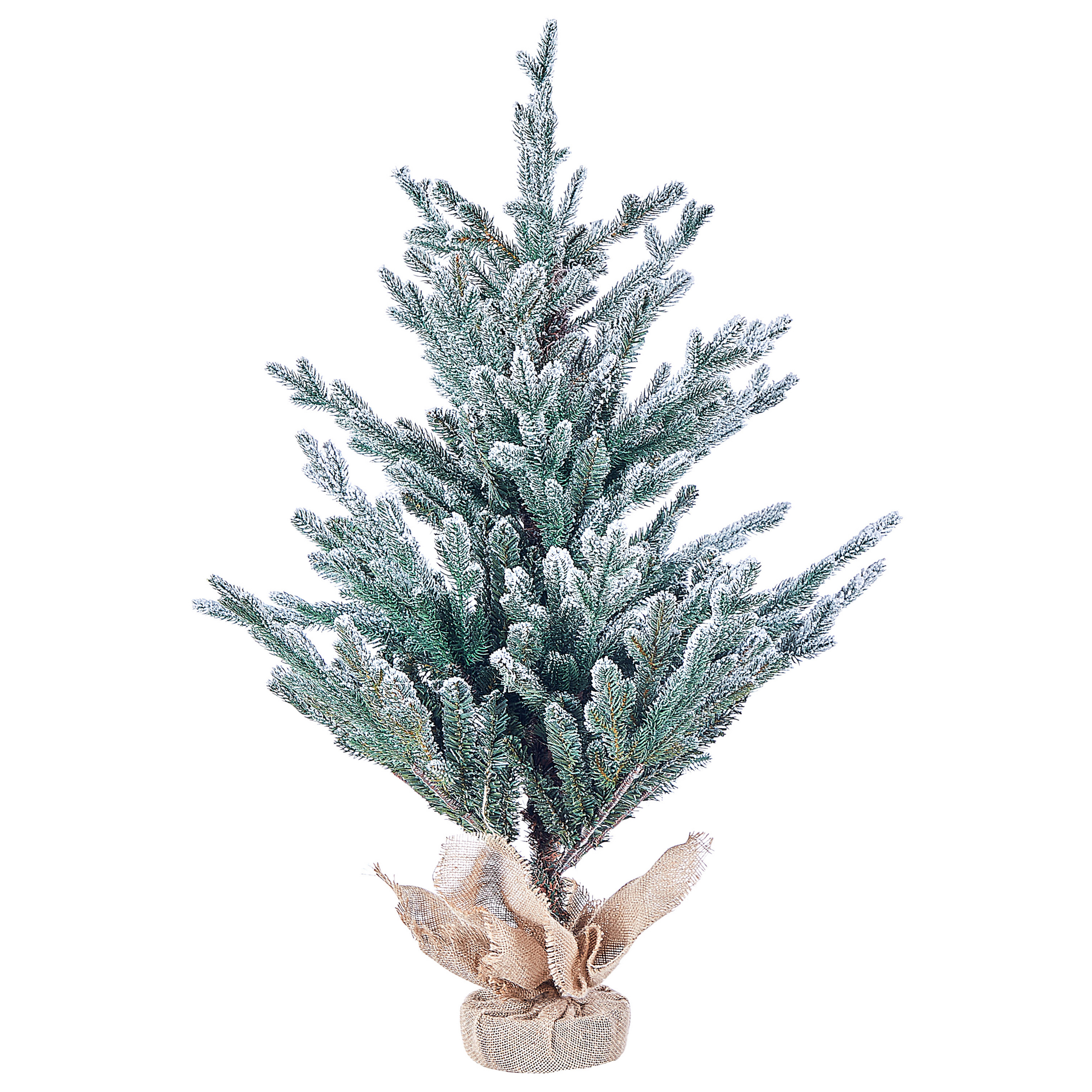 Sneklædt juletræ RINGROSE 90 cm Grøn