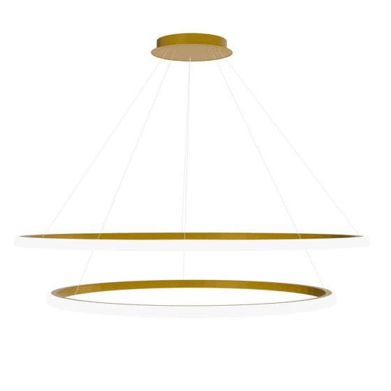 TOOLIGHT hængende loftlampe LHJ008-CP2 Børstet guld 60x60x30cm