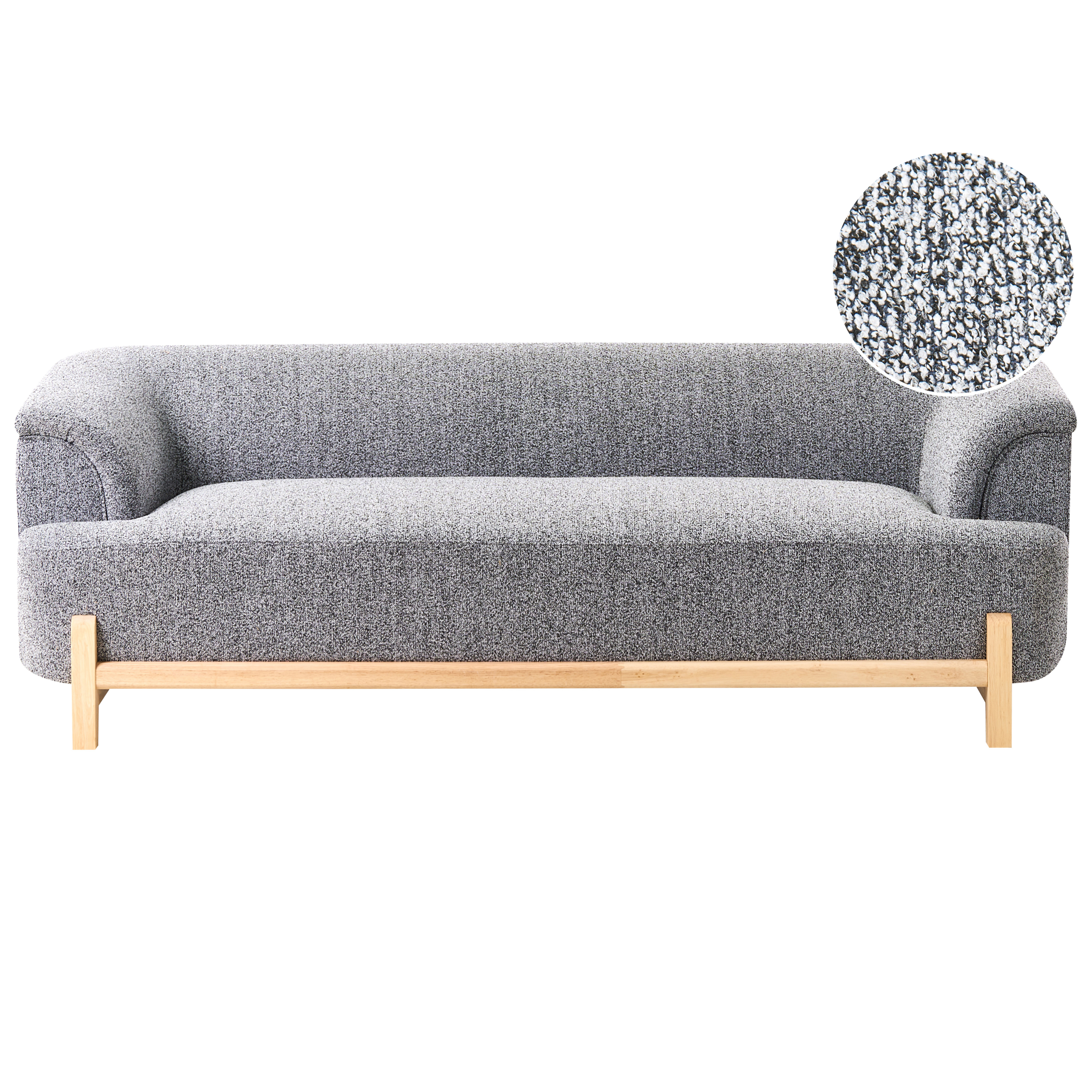 Sofa 3 personers ALNOR Mørkegrå
