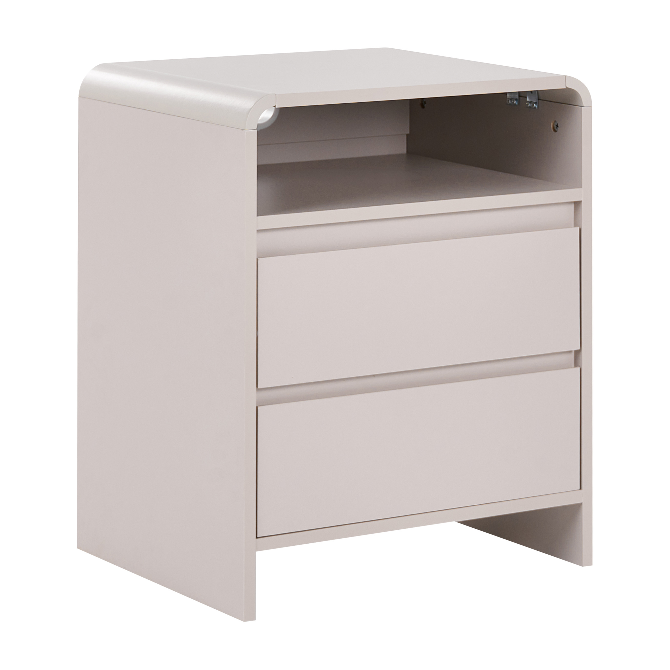 Natbord med 2 skuffer DORRIGO Lys Beige