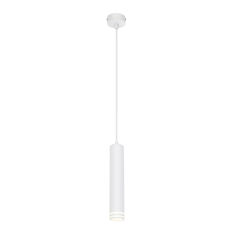 NETTLIFE GU10 cylindrisk pendellampe højdejusterbar sort moderne aluminiumslampe til køkken, stue, soveværelse