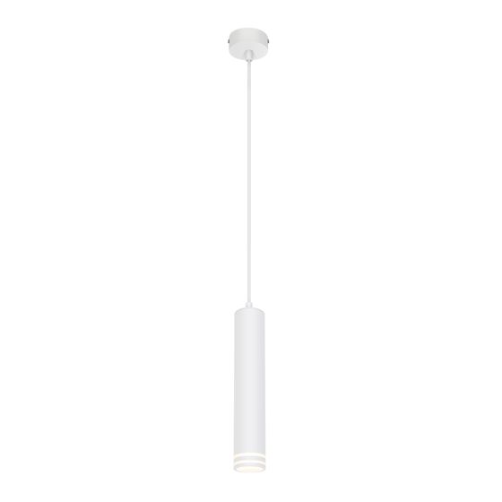 NETTLIFE GU10 cylindrisk pendellampe højdejusterbar sort moderne aluminiumslampe til køkken, stue, soveværelse