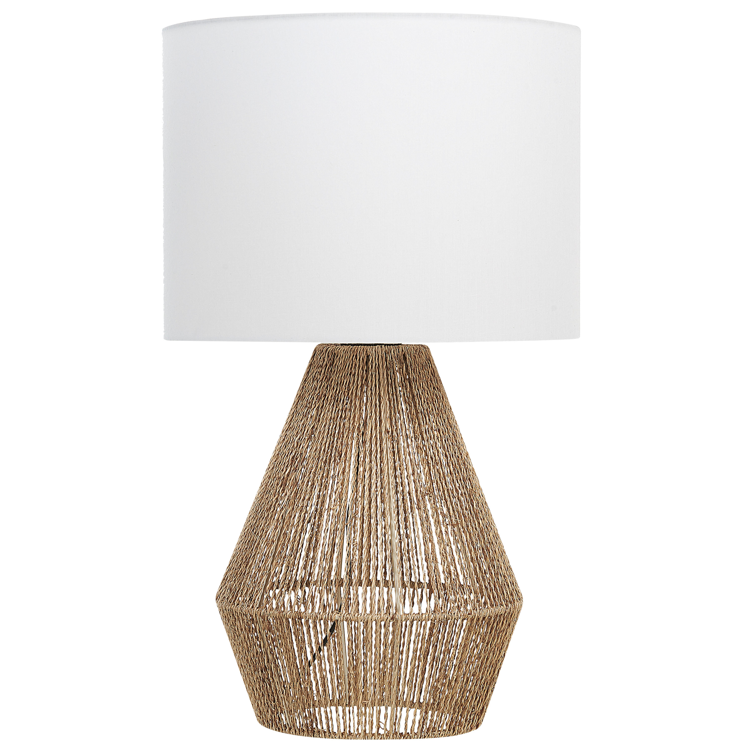 Bordlampe MALEWA papirreb Naturlig