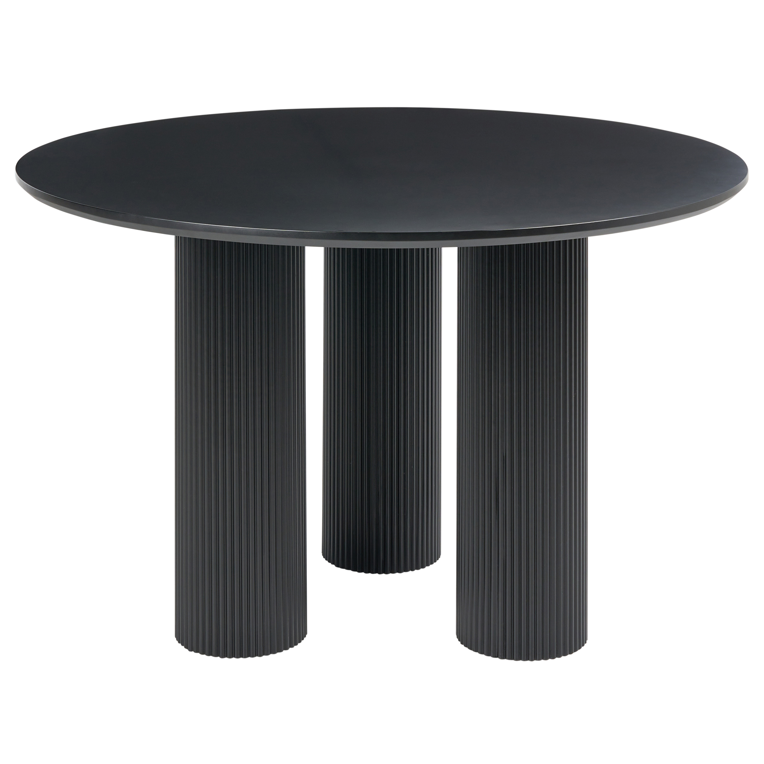 Spisebord TULEMALU Sort 120 cm 120 cm