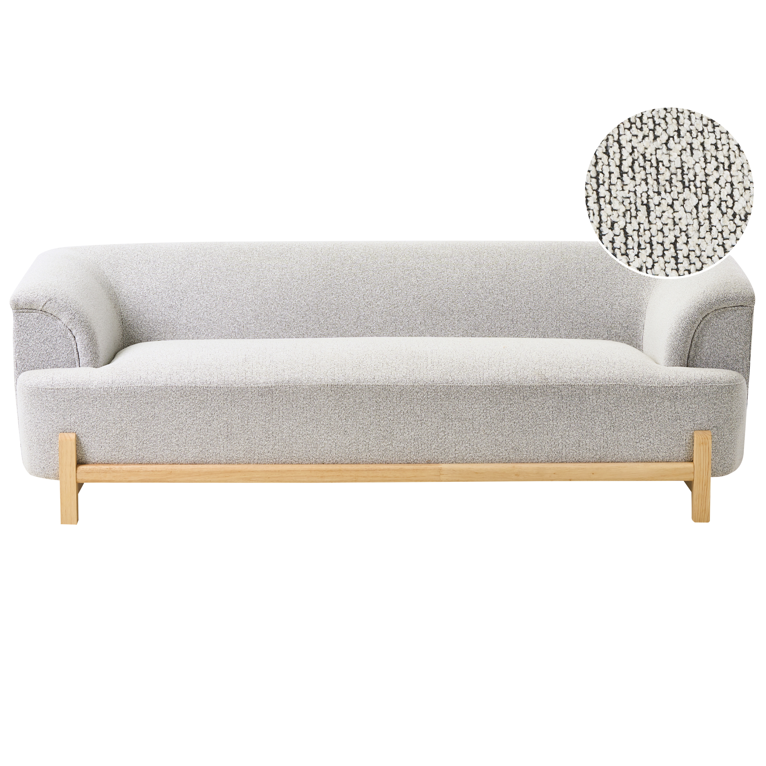 Sofa 3 personers ALNOR Lysegrå