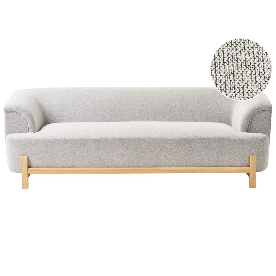 Sofa 3 personers ALNOR Lysegrå