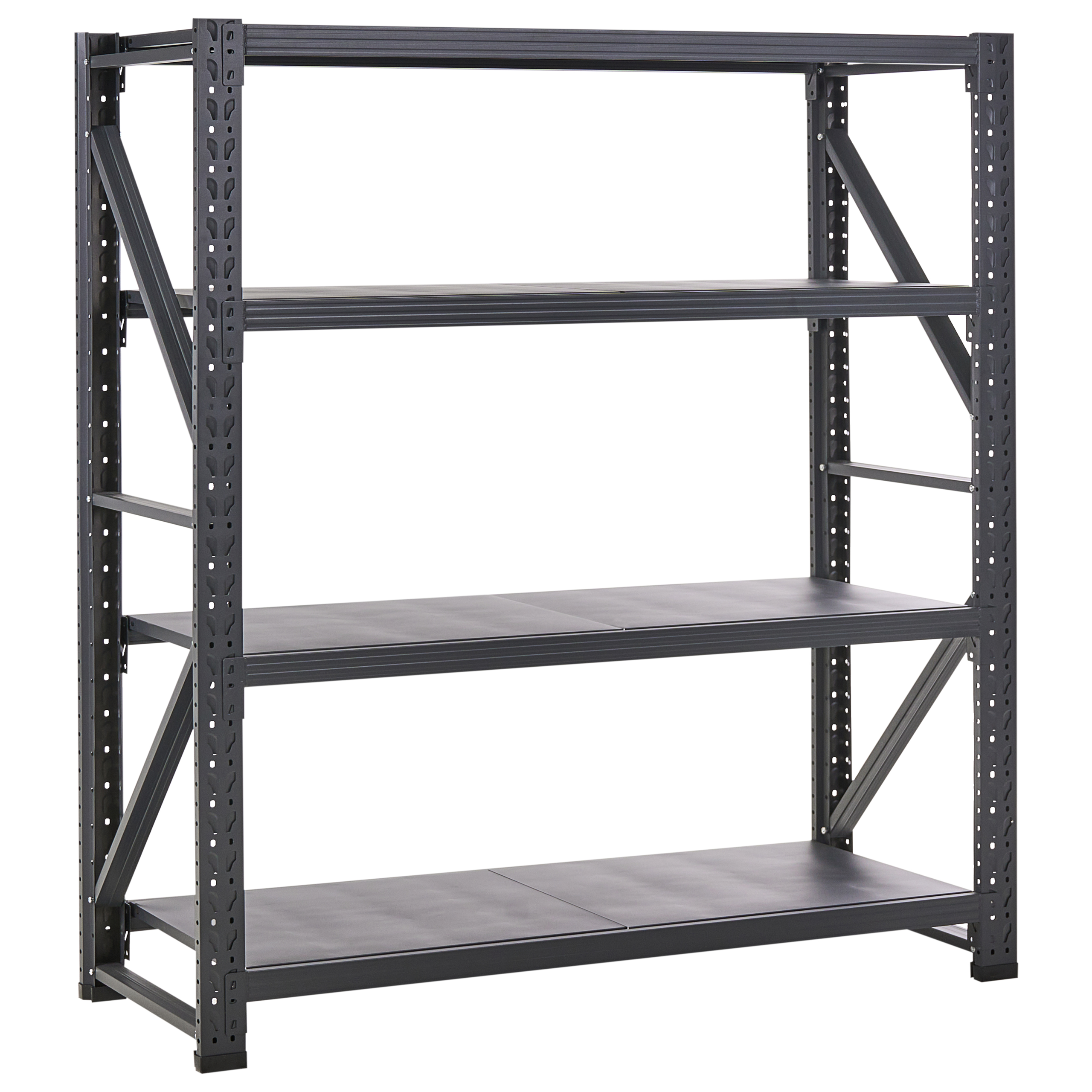 Hylder til garagen FIUGGI 200 cm 200 cm Metal Sort