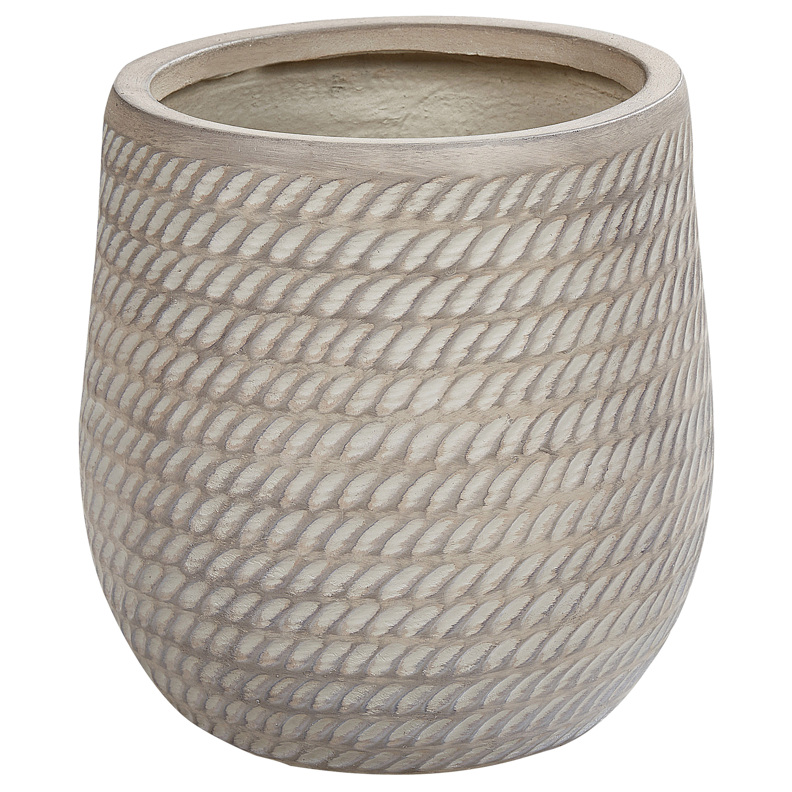 Urtepotte LIVADIA 27 cm Brungrå