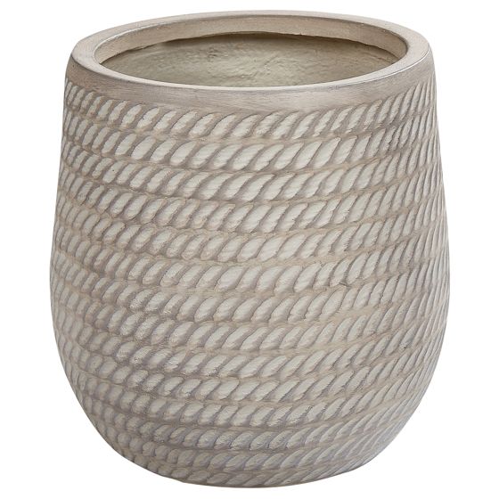 Urtepotte LIVADIA 27 cm Brungrå
