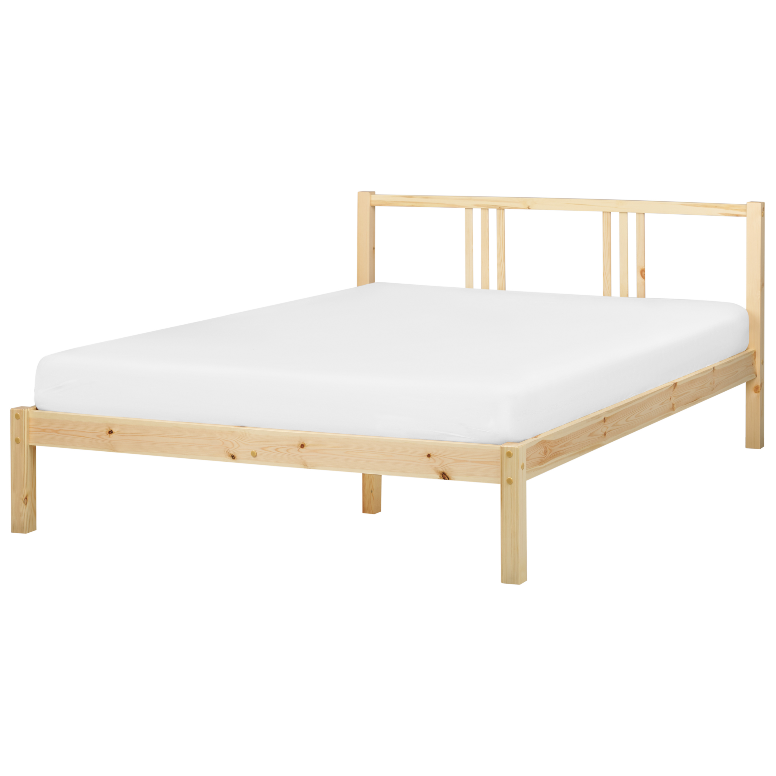 Seng Fyretræ VANNES 140 x 200 cm Lysebrun