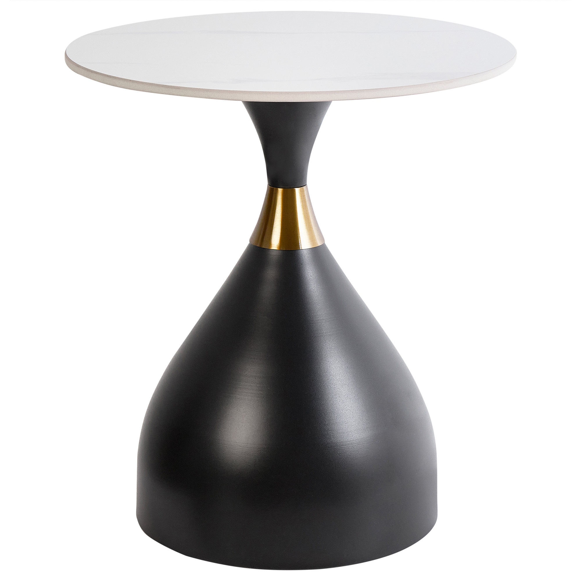 Bord ITUNA Keramik Sort/hvid
