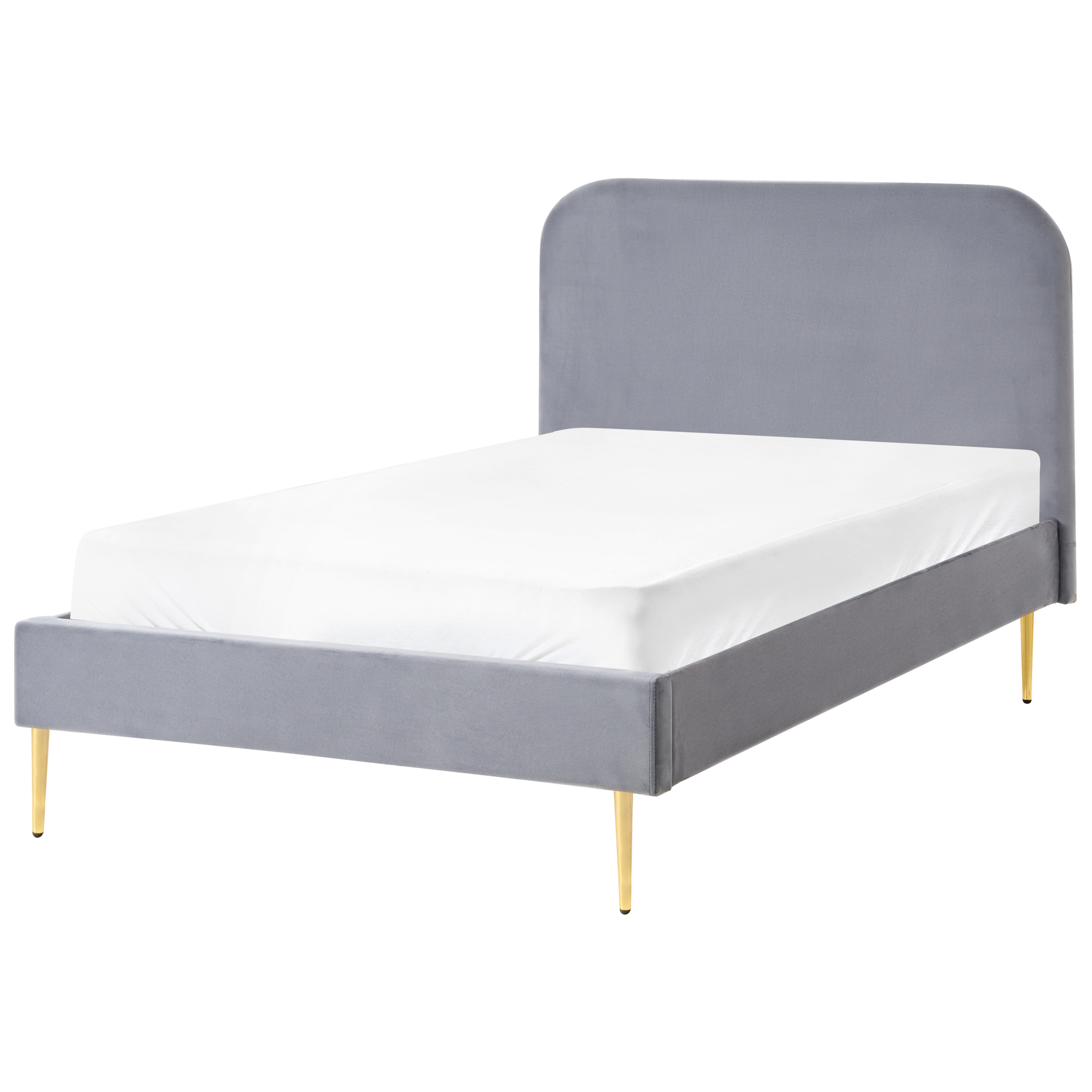 Seng Velour FLAYAT 120 x 200 cm Grå