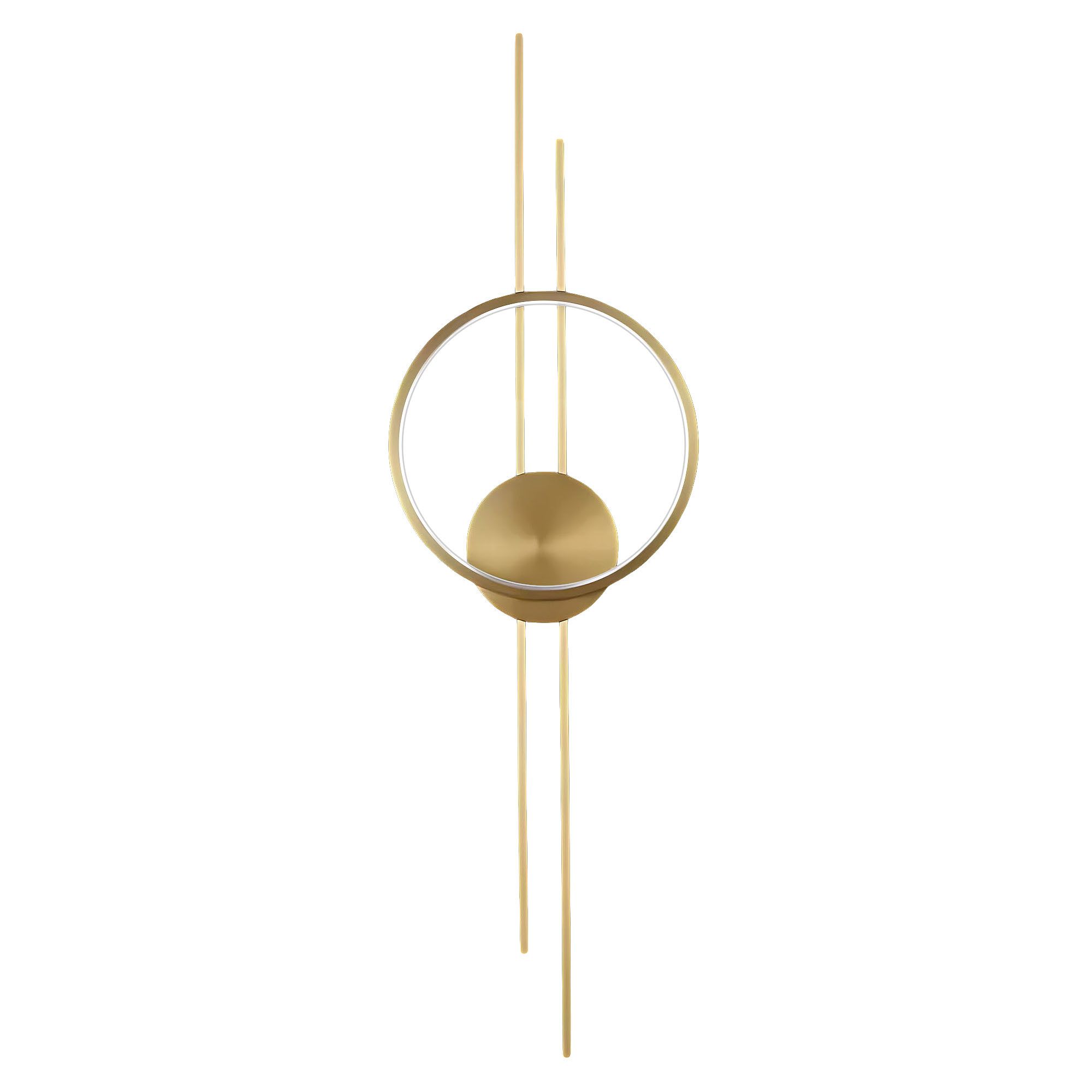 TOOLIGHT væglampe APP1781-W LED Børstet guld 80x24x6cm