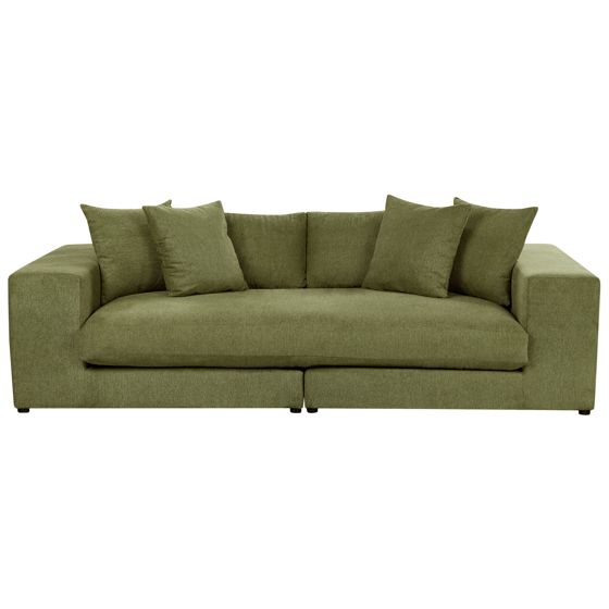 Sofa 3 personers GLORVIKA Mørkegrøn