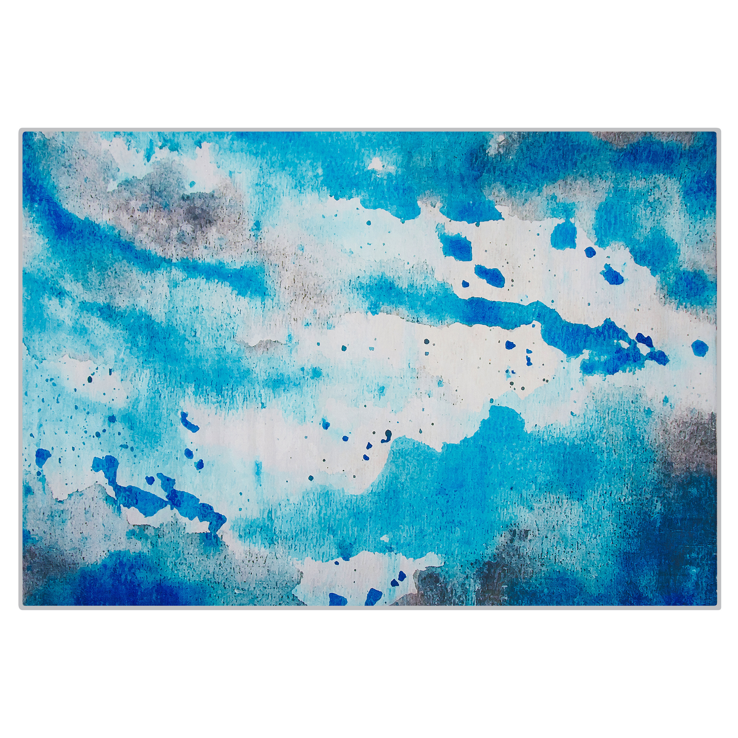 Gulvtæppe BOZAT Blå 140 x 200 cm