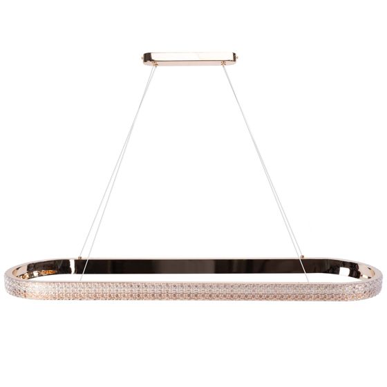 TOOLIGHT hængende loftlampe APP1751-CP LED Guld 90x25x5cm
