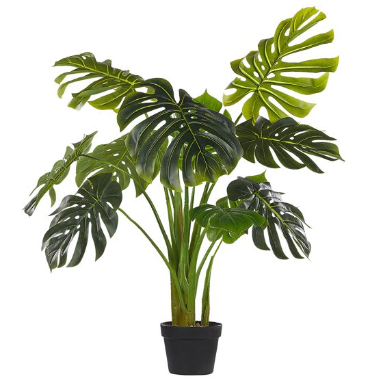 Kunstig plante MONSTERA PLANT 113 cm Grøn