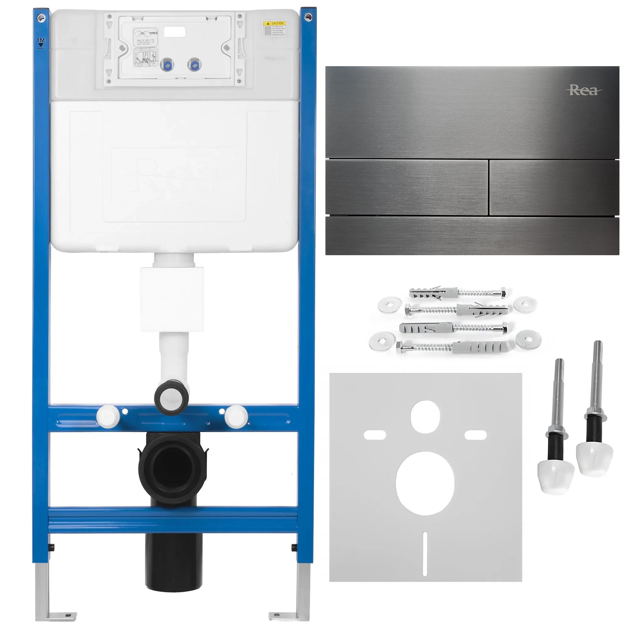 REA indbygningscisterne K011A-Q Titan, 16x52,5x103,5cm