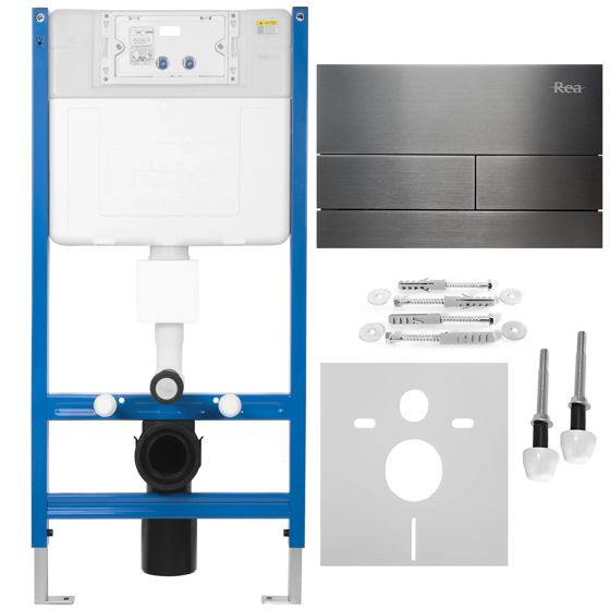 REA indbygningscisterne K011A-Q Titan, 16x52,5x103,5cm