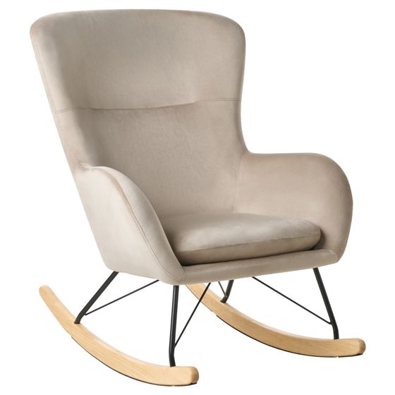 Gyngestol ELLAN Velour Beige