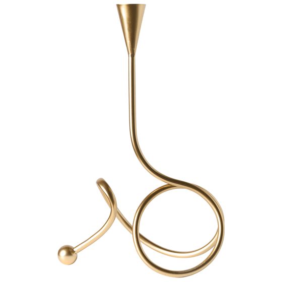 Lysestage AROUCA 40 cm Metal Guld