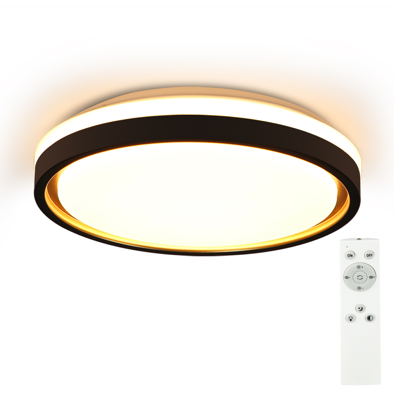 NETTLIFE LED - loftlampe, sort, plastik