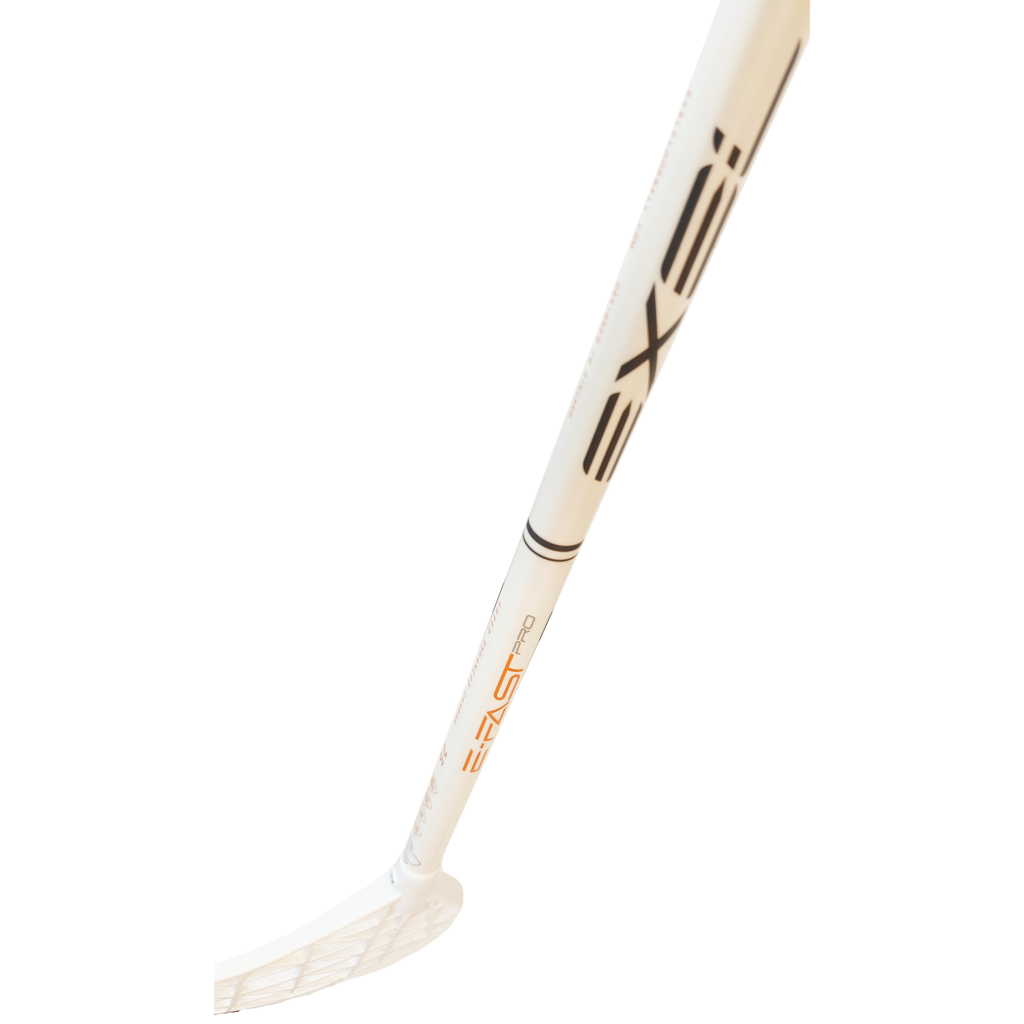 Exel E-Fast Pro 2.9 Round Mb Floorballstav, Hvid