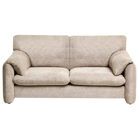 Sofa 2 personers GETA Brungrå
