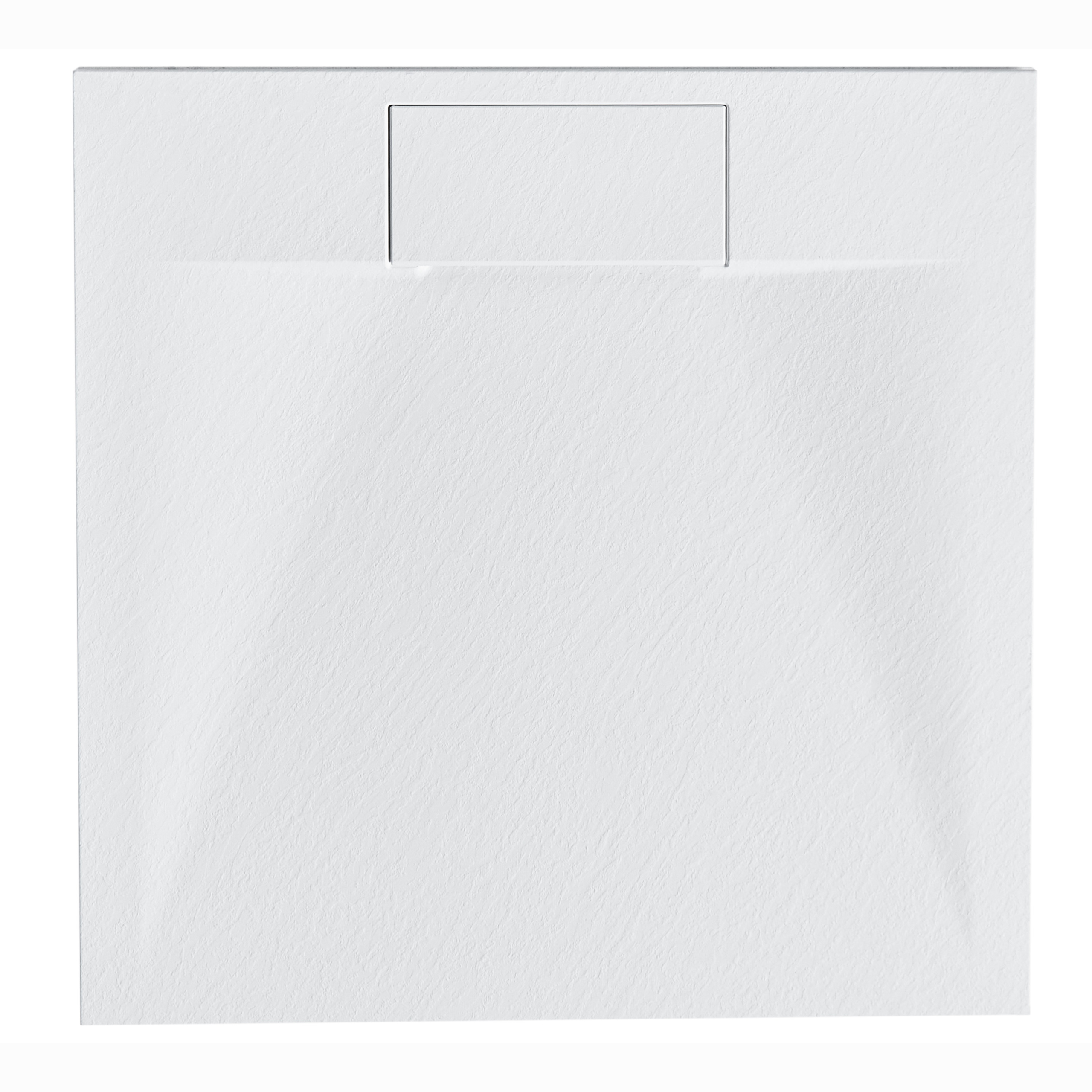 Brusekar AZZURRO 90 x 90 x 3 cm Hvid