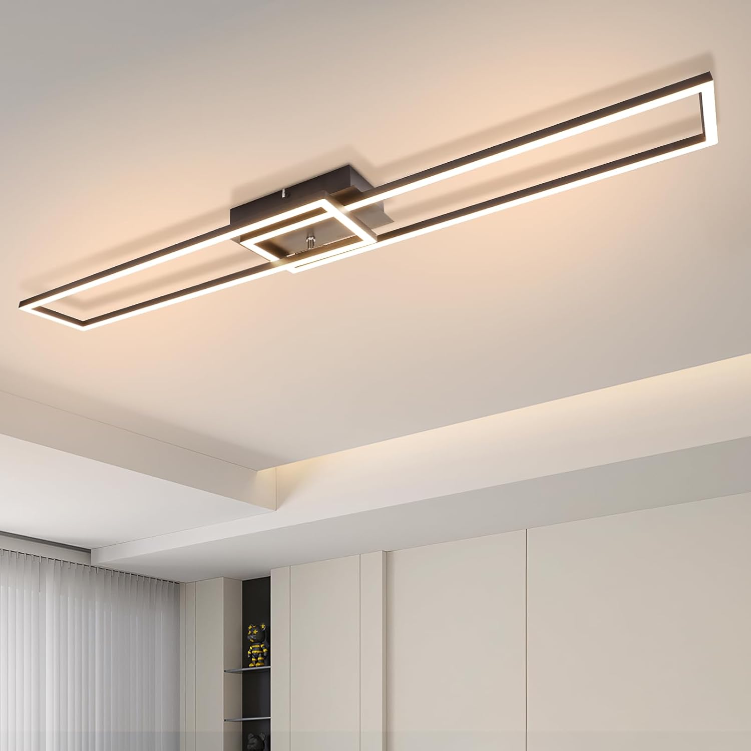 NETTLIFE LED - loftlampe, 32W, moderne, varm, hvid, 3000K