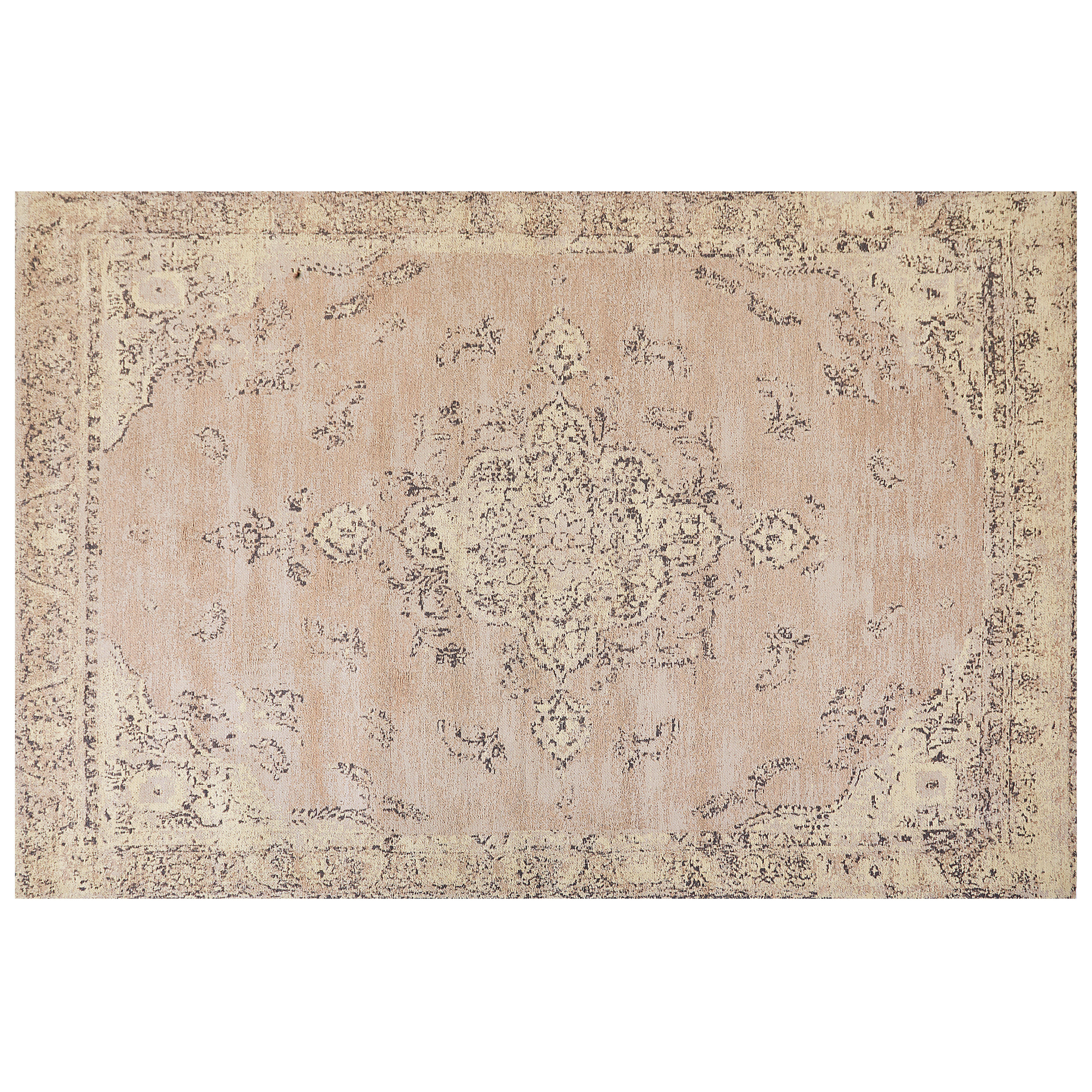 Gulvtæppe MATARIM Beige 200 x 300 cm Bomuld