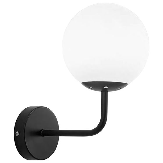 TOOLIGHT væglampe G095-1W Sort/Hvid 15x15x15cm